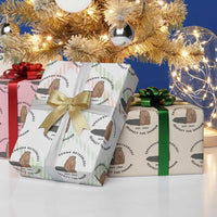 Groundhog Meteorology Wrapping Paper Roll Respect The Shadow Est 1887 Funny Woodchuck - Wonder Print Shop