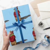Groundhog Shadow Wrapping Paper Roll Funny Woodchuck Ground Hog Meteorlogy