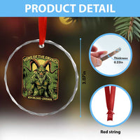 Grunch Road Monster Crystal Glass Ornament Home Of The Grunch Nola Louisiana