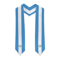 Guatemala Graduation Stole Flag Style