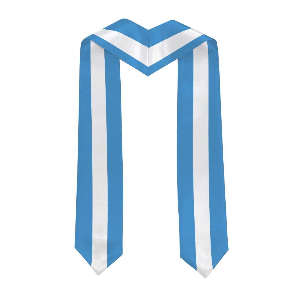 Guatemala Graduation Stole Flag Style