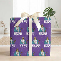Guess Whos Back Wrapping Paper Roll Funny Religious Jesus Back Cute Bunny
