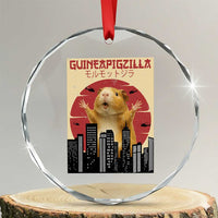Guineapigzilla Giant Crystal Glass Ornament Funny Guinea Pig Monster Tokyo Japan Gift - Wonder Print Shop