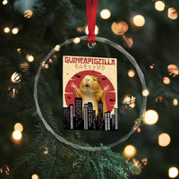 Guineapigzilla Giant Crystal Glass Ornament Funny Guinea Pig Monster Tokyo Japan Gift - Wonder Print Shop