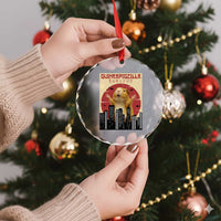 Guineapigzilla Giant Crystal Glass Ornament Funny Guinea Pig Monster Tokyo Japan Gift - Wonder Print Shop
