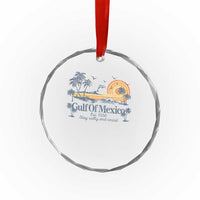 Gulf of Mexico Crystal Glass Ornament Always And Forever Resist - Wonder Print Shop