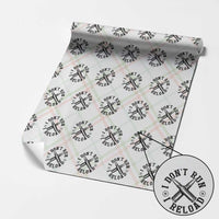 Gun Rights Wrapping Paper Roll I Don't Run I Reload Gun Rights American Flag patriots