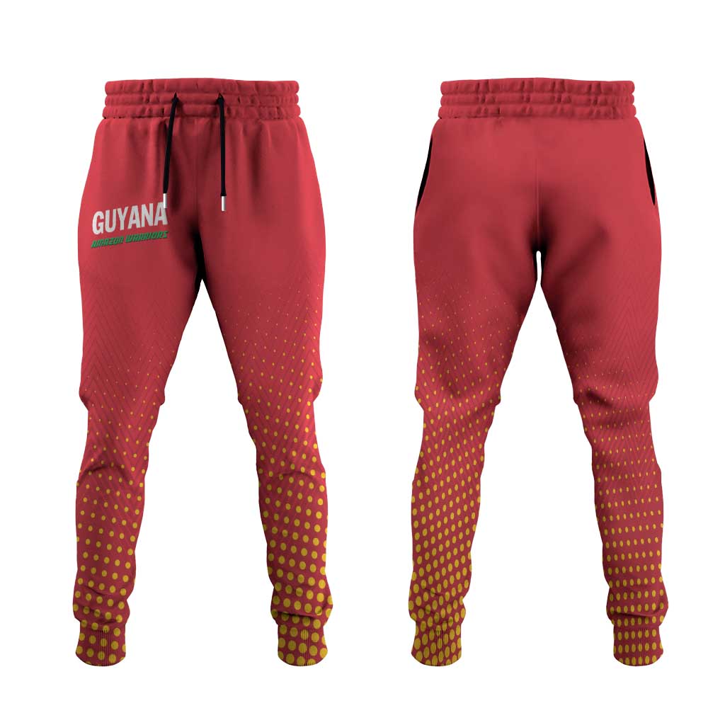 Guyana Cricket Amazon Warriors Jogger Pants All The Way Champions - Wonder Print Shop