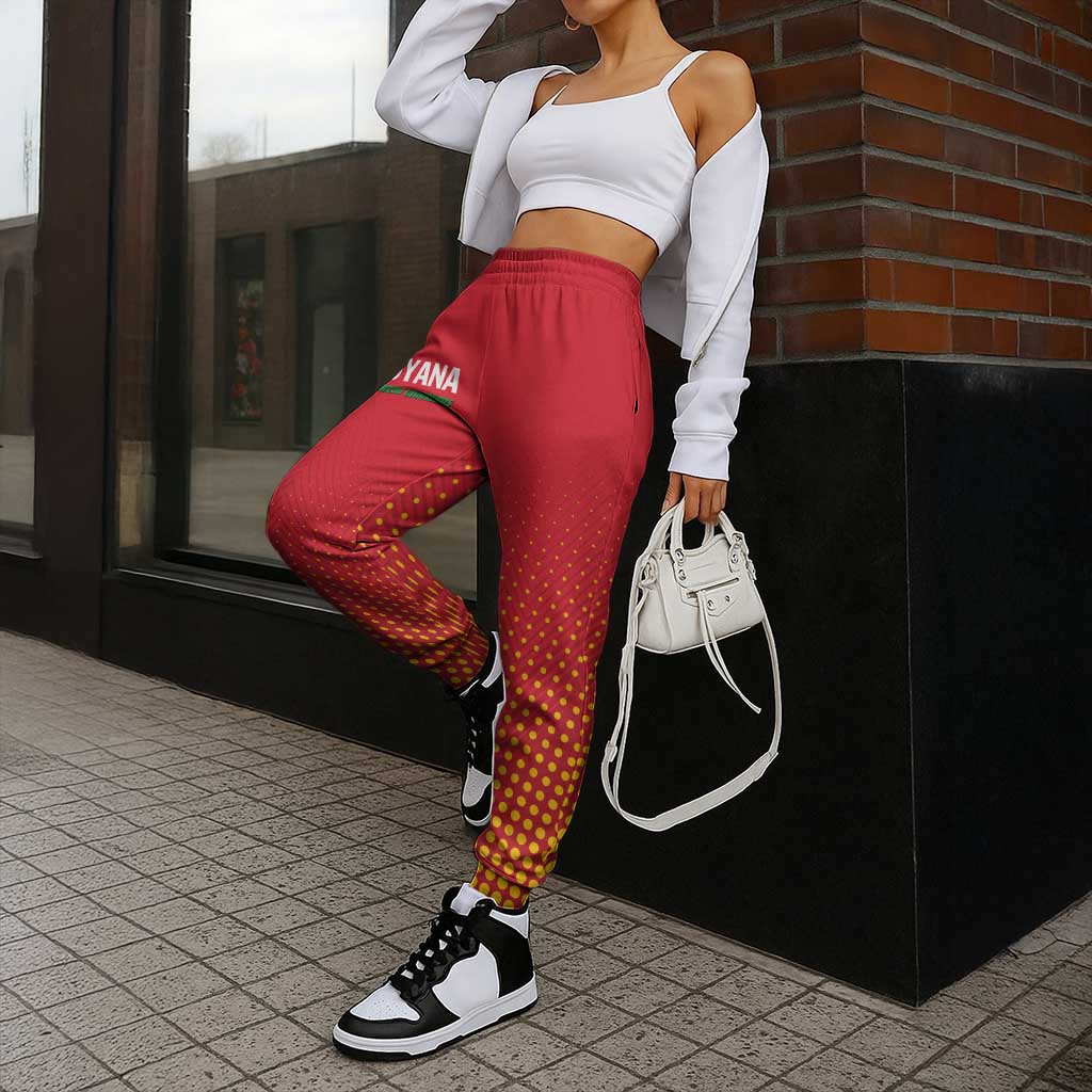 Guyana Cricket Amazon Warriors Jogger Pants All The Way Champions - Wonder Print Shop