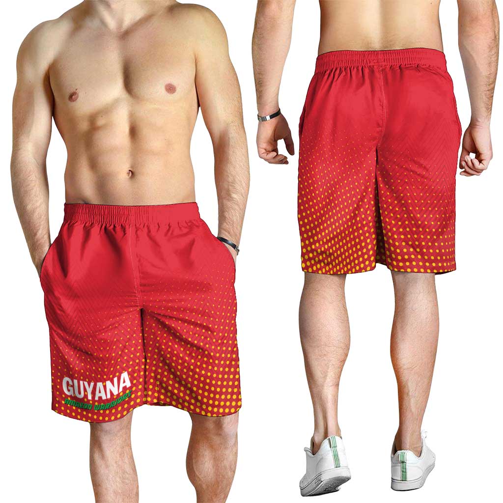 Guyana Cricket Amazon Warriors Shorts for Men All The Way Champions - Wonder Print Shop