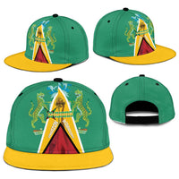 Guyana Cricket Amazon Warriors Snapback Cap Flag Style - Wonder Print Shop