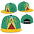 Guyana Cricket Amazon Warriors Snapback Cap Flag Style - Wonder Print Shop
