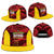 Guyana Cricket Snapback Cap Go Amazon Warriors Marble Pattern - Wonder Print Shop