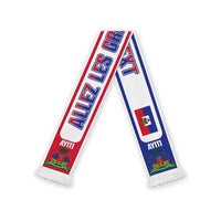 Haiti 2026 Football Personalized Soccer Scarf Ayiti Allez Les Grenadiers