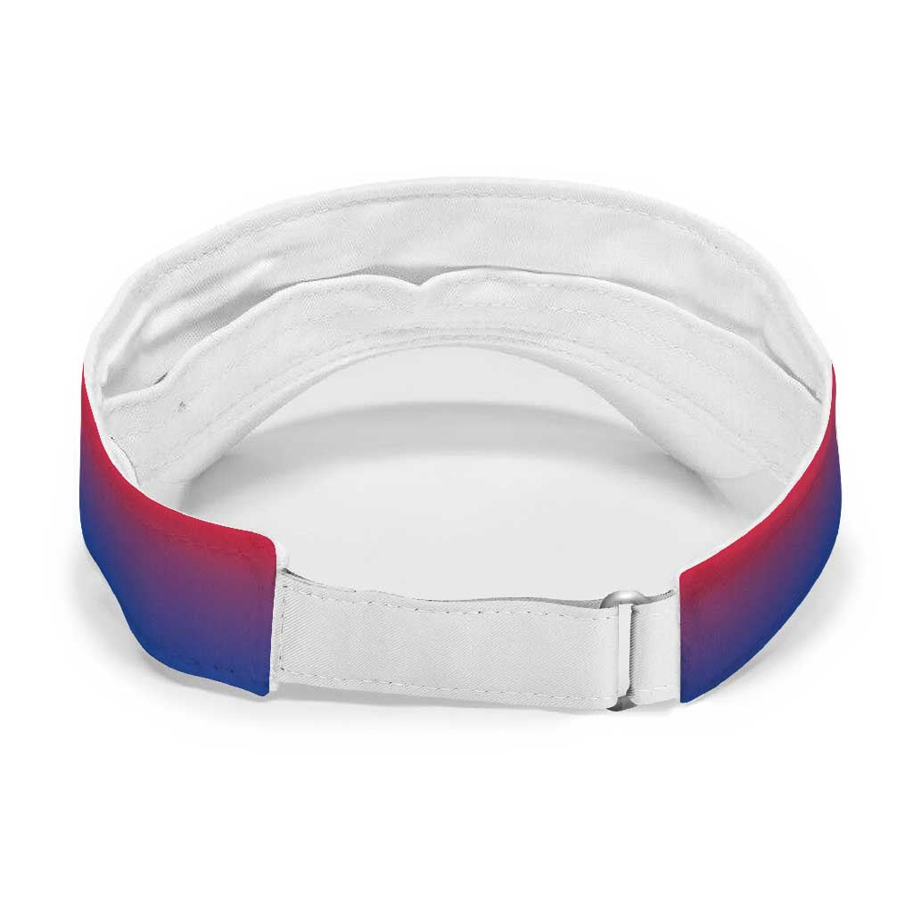 Haiti 2026 Football Sun Visor Cap Ayiti Allez Les Grenadiers
