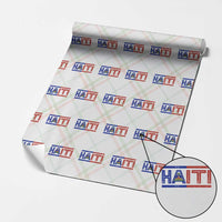 Haiti Flag Wrapping Paper Roll Vintage Haitian Pride Ayiti Roots