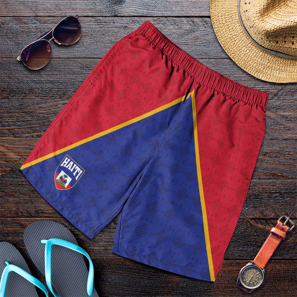 Haiti Football Shorts for Men Les Grenadiers - Wonder Print Shop