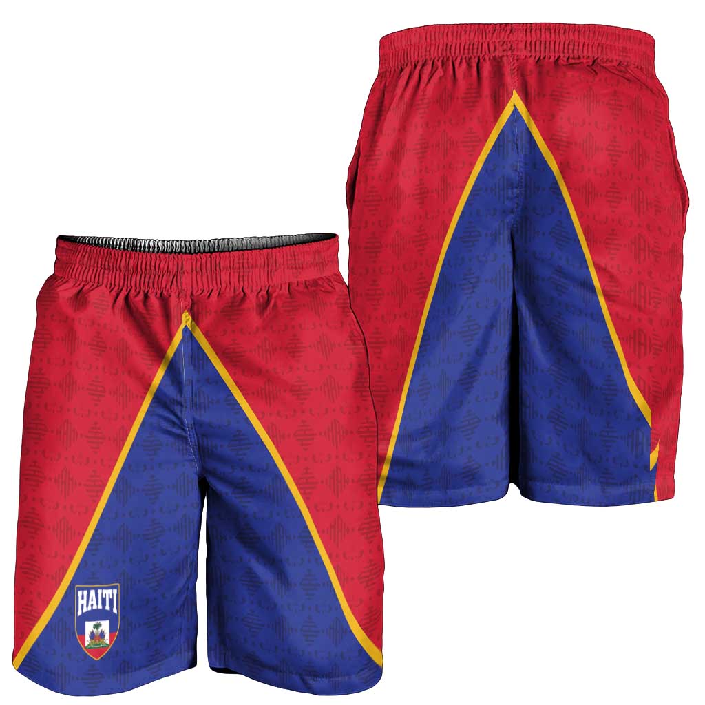 Haiti Football Shorts for Men Les Grenadiers - Wonder Print Shop