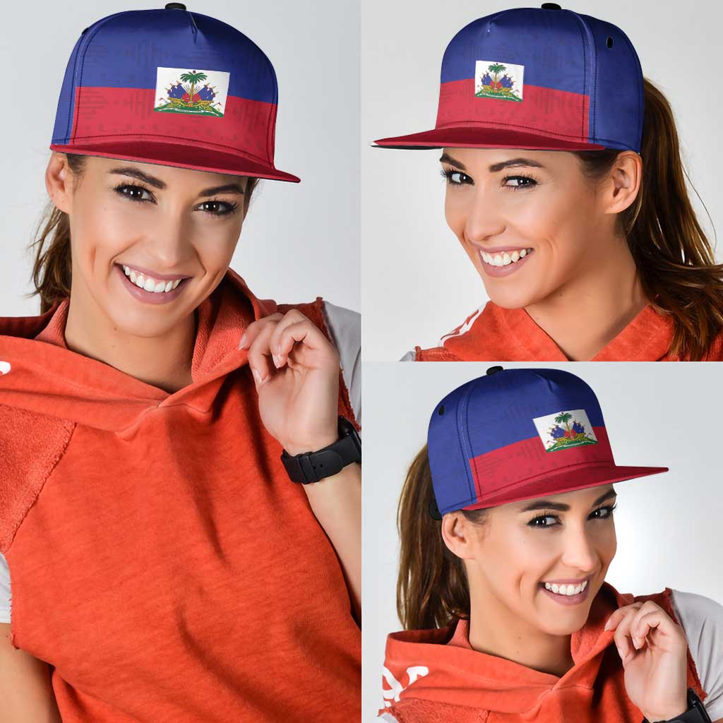 Haiti Football Snapback Cap Les Grenadiers 2026 Back to the World Cup - Wonder Print Shop