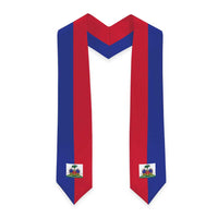 Haiti Graduation Stole Flag Style