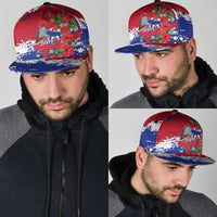 Haiti Independence Day Snapback Cap 1804 Proud Ayiti Map Hispaniolan Trogon - Wonder Print Shop