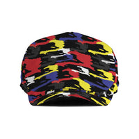 Haiti Map Camouflage Colorful Jeff Hat - Wonder Print Shop
