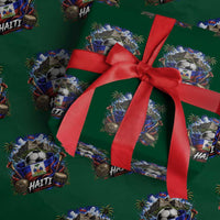 Haiti Soccer 2026 Wrapping Paper Roll Haitian Flag Caribbean Football Fan