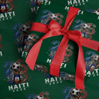 Haiti Soccer 2026 Wrapping Paper Roll World Football Fan Haitian Pride Ayiti