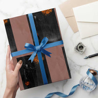 Halloween Wendigo Wrapping Paper Roll Scary Pumpkin Moon - Wonder Print Shop