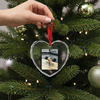 Hamster Gym Heart Crystal Glass Ornament Funny Rat Workout Weightlifting Pump Cover