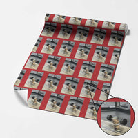 Hamster Gym Wrapping Paper Roll Funny Rat Workout Weightlifting Pump Cover