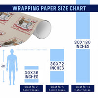 Hands Off Greenland Wrapping Paper Roll Support Greenlander Gift