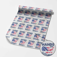 Hands Off My Social Security Wrapping Paper Roll Patriotic USA Retirement Protection American Flag - Wonder Print Shop