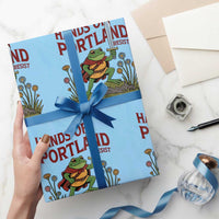 Hands Off Portland Sword Frog Wrapping Paper Roll Freedom Fighters Hero Resist - Wonder Print Shop