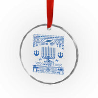 Hanukkah Holiday Crystal Glass Ornament Return Of The Judai Chanukah Jewish Festival TS11