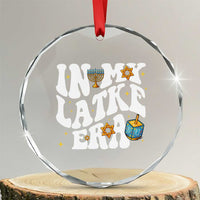 Hanukkah Jewish Holiday Gift Crystal Glass Ornament In My Latke Era - Wonder Print Shop