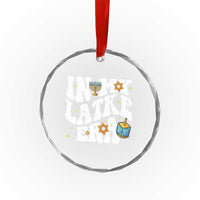 Hanukkah Jewish Holiday Gift Crystal Glass Ornament In My Latke Era - Wonder Print Shop