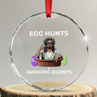 Happy 420 Easter Crystal Glass Ornament Blunt Stoner - Wonder Print Shop