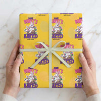 Happy 420 Easter Wrapping Paper Roll Bunny Funny Weed Smoking Rabbit Cannabis 4/20 Day