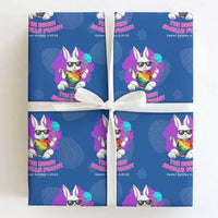 Happy 420 Easter Wrapping Paper Roll The Bunny Smells Funny