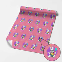 Happy 420 Easter Wrapping Paper Roll The Bunny Smells Funny
