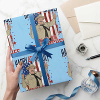 Happy 4th Of July To All You Sumbitches Wrapping Paper Roll Funny USA 250th Anniversary Independence Day