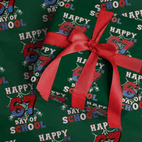 Happy 67th Day Of School Wrapping Paper Roll Boys Girls Spider 67 Days - Wonder Print Shop
