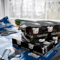 Happy Jewish Christmas Wrapping Paper Roll Chinese Noodle Asian Take Out - Wonder Print Shop
