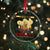 Happy Kwanzaa African American Xmas Crystal Glass Ornament - Wonder Print Shop