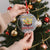 Happy Kwanzaa African American Xmas Crystal Glass Ornament - Wonder Print Shop
