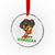 Happy Kwanzaa Crystal Glass Ornament Nguzo Saba Symbols The 7 Principles Of Kwanzaa - Wonder Print Shop