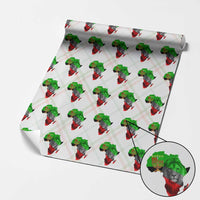 Happy Kwanzaa Lion Wrapping Paper Roll African Heritage Pride Gift For Men - Wonder Print Shop