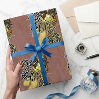Happy New Year 2026 Wrapping Paper Roll Hello 2026 Disco Ball Coquette Bow Faux Glitter - Wonder Print Shop
