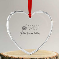 Happy Retirement Gifts For Woman Heart Crystal Glass Ornament Retired Free And Fabulous Dandelion